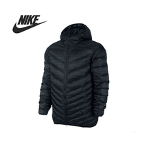 Original Nike AS NIKE CASCADE DOWN JKT-HD SP men’s Down coat 614658-010 Hoodie jacket sportswear free shipping