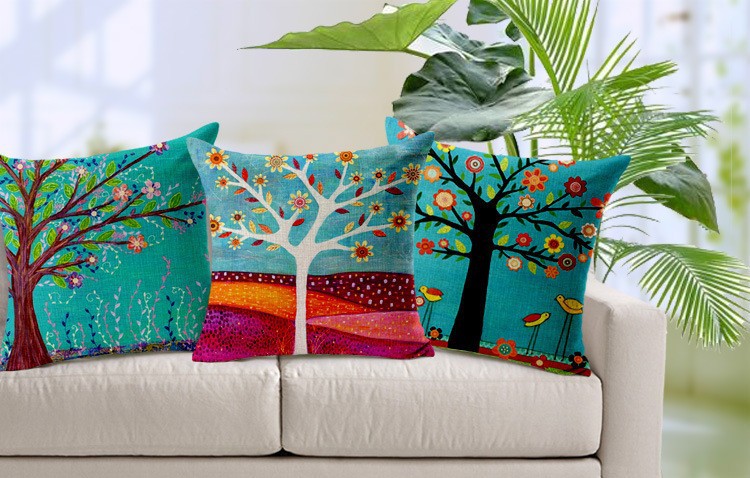 family tree cushion cover
