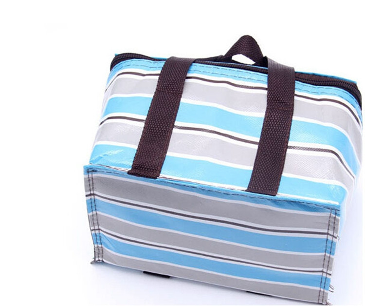 141421cm Stripe Pouch Lunch Bag Insulation Thermos Baby Feeding Bottle Warmer Baby Food Water Bottle Bag Insulated Feeding Bag (9)