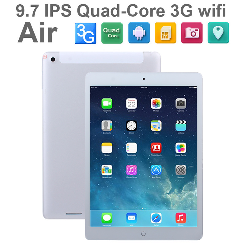 3G Air Pad Tablet PC 9 7inch IPS MTK8382 Quad Core Android 4 4 1GB 16GB