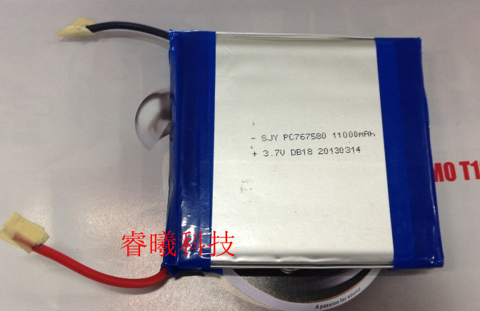 Фотография 3.7V Battery capacity lithium polymer combinations 757,680 11,000 mA rechargeable lithium battery