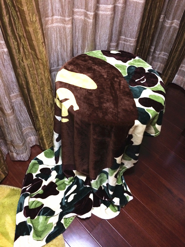 Red Shark Cool Camo Bape Premium Blanket Bedding | eBay