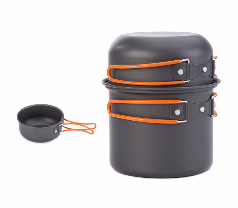 purple cooking pot set