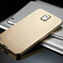 Note3 Luxury Aluminum Case For Samsung Galaxy Note 3 III N9000 Phone Bag Metal Battery Housing