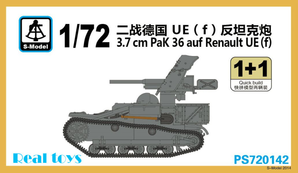 S model PS720142 1 72 3 7cm Pak 36 Aud Renault UE f