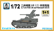 S-modelo PS720142 1/72 3.7 cm Pak 36 Aud Renault UE (f)