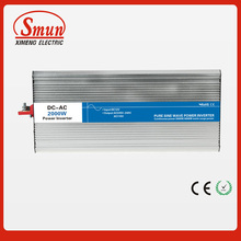 2000W 12VDC to 220VAC pure sine wave inverter with UPS function for solar panel and home appliances
