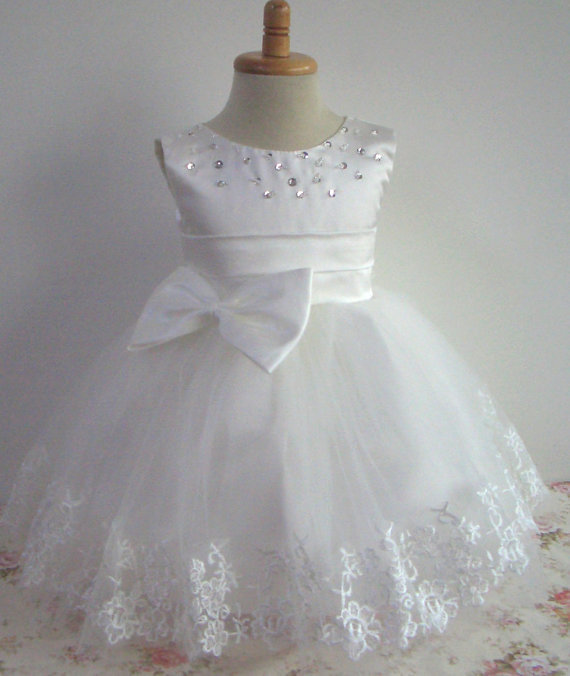 Girl baptism dresses