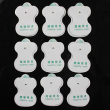 freeshipping 50pcs/lot good quality white Electrode Pads for Tens Acupuncture,Digital Therapy Machine Massager