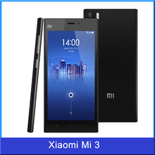 Original Xiaomi Mi 3 M3 5.0 inch 3G Android MIUI V5 Smartphone Snapdragon 800 2.3GHz Quad Core RAM 2GB ROM 16GB NFC WCDMA & GSM