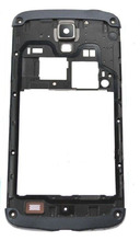 Blue Middle/Housing Frame + Rear Camera Lens Cover For  Samsung Galaxy S4 Active i9295 i537