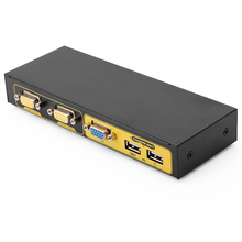 Tin with a USB interface to HD Autochanger computer switch vga two with two into one
