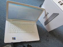 Free Shipping Slim Laptop 13 3 inch 4G 500GB Laptop Intel Atom D25001 8GHZ Dual Core