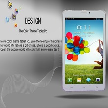 7 » планшет пк Android 4.4 3 г вызова Duai-Core Google 1.3 ГГц 16 ГБ Bluetooth WI-FI GPSWCDMA GSM Dual SIM White