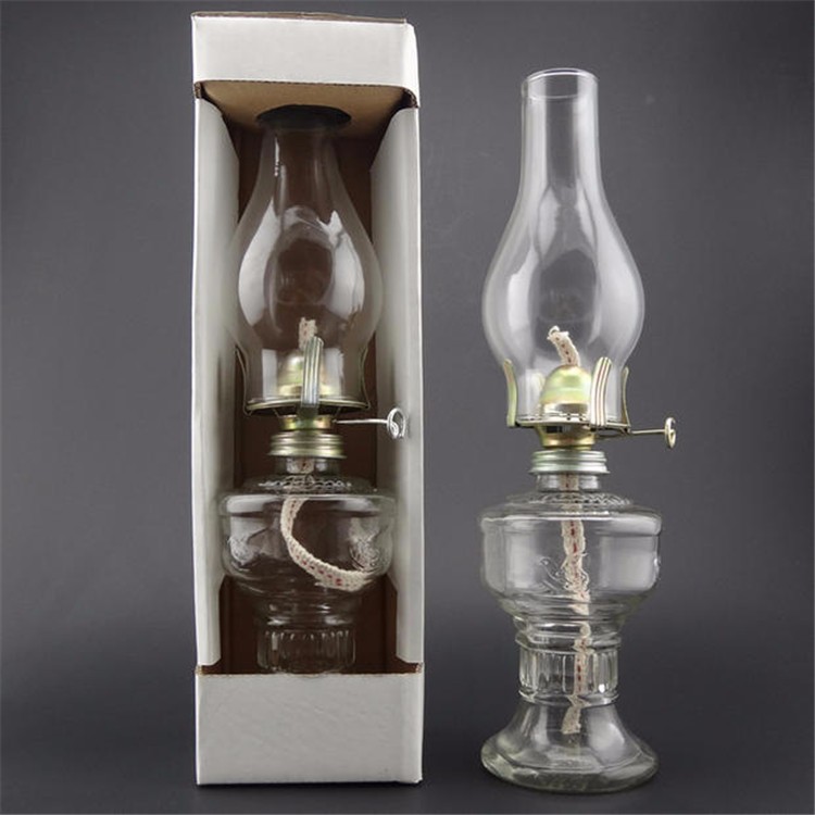 Advance Booking 32cm Glass Kerosene Lanterns Oil Lamp Glass