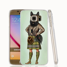 22909 Scottie Dog Kilt scottish terrier Animal cell phone case cover for Samsung Galaxy S7 edge PLUS S6 S5 S4 S3 MINI