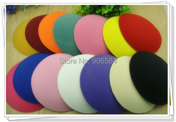 Free shipping 17cm fascinator base,9 color avaliable felt fascinator hair accessories,50 pieces/lot
