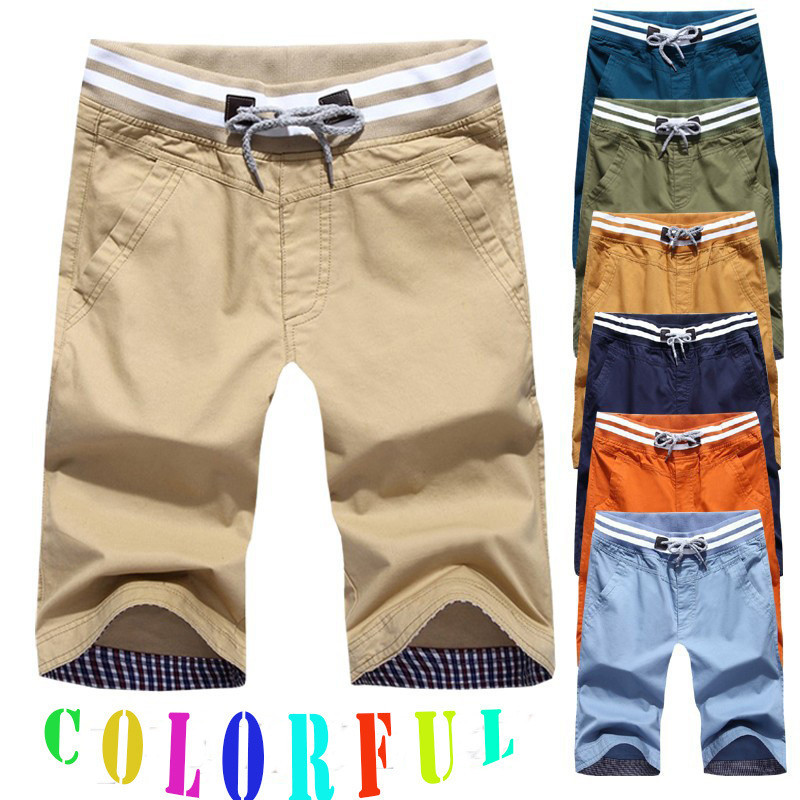 2015-New-Arrival-Fashion-Drawstring-Pocket-Overall-Cotton-Mens-Shorts-Bermuda-Masculina-Short-Men-Casual-Beach