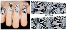 50Sheets XF1470 XF1509 Nail Art Flower Water Tranfer Sticker Nails Beauty Wraps Foil Polish Decals Temporary
