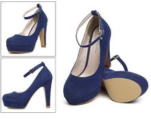 Top Quality Size 4~8 High Heels Women Shoes 2016 New Red Wedding Shoes Women Pumps zapatos mujer