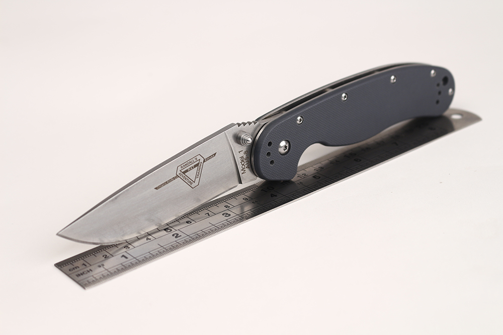2 Colors Ontario RAT Model 1 Bigger Survival Folding Knife AUS 8 Stonewash Blade G10 Handle