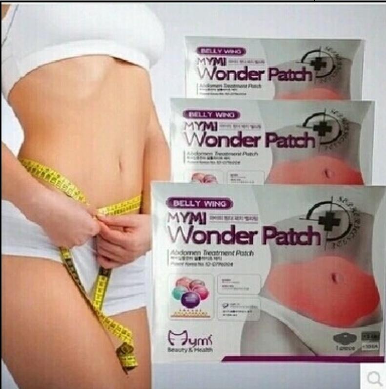 5pcs Model Favorite MYMI Wonder Slim patch Belly slimming products to lose weight and burn fat
