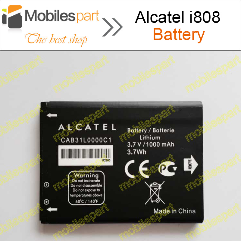 Alcatel i808  100%  1000     replacment  alcatel i808 / tcl t66 a890   