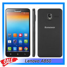 3G Lenovo A850 Smartphone 5.5” Android 4.2 MTK6582 1.3GHz Quad Core RAM 1GB+ROM 4GB Dual SIM WCDMA&GSM, GPS+AGPS 2250mAh Phone