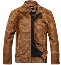 Chaqueta Jaqueta Couro Masculino Bomber Leather Jackets Men Coat Motorcycle Leather Jacket For Men