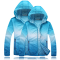 2017 Brand Spring Ultra Light Jacket Men Women Hit the Color Quick Dry Clothes Skinsuit Outwear