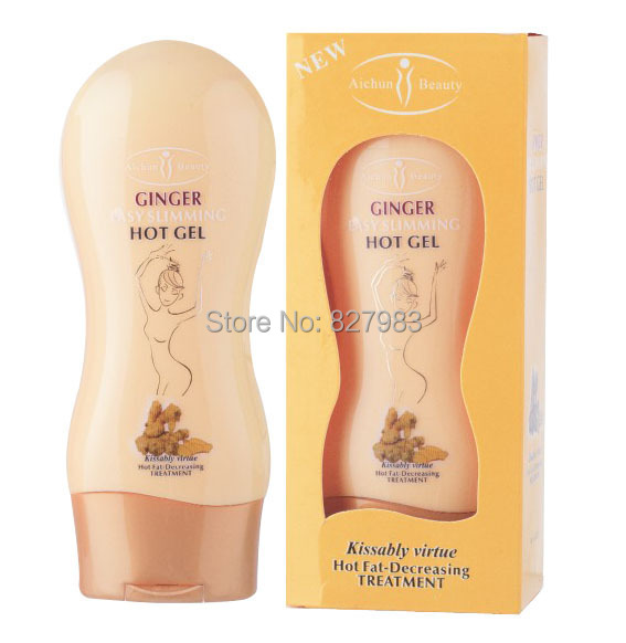 Aichun Beauty Ginger quickly easy slimming hot gel body cream thin thighs arm pharmacy fat loss