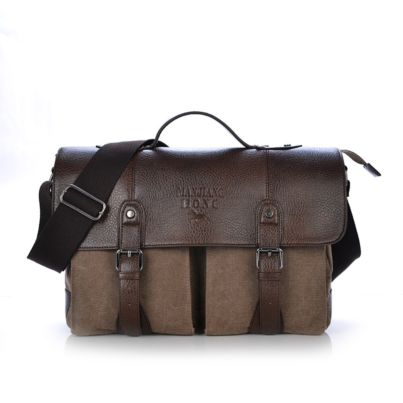 Newest Retro Fashion Cavas Messenger Bag School Shoulder Travelling Bag Women And Man Bag 3 Colors