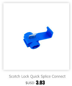 Description Picture 4 of item100pcs/lot CH2 CH3 Spring Wire Quick Connector 2p 3p G7 Electrical Crimp Terminals Block Splice Cable Clamp Easy Fit Led Strip