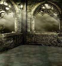 Wedding photography studio background cloth photo paper palace indoor background 2096 European construction background