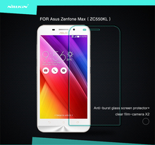 Screen Protector for Asus Zenfone Max ZC550kl Nillkin Amazing H Anti-Explosion Tempered Glass for Zenfone Max