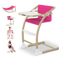 Multifunctional Baby Dining Chair Adjustable Folding Baby Feeding Chair Widen Seat Baby High Chair Table Seat