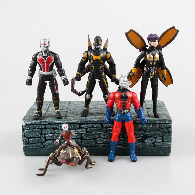 aliexpress buy 5pcs set 2015 marvel ant toys 12cm pvc ant aliexpress buy 5pcs set 2015 marvel ant toys 12cm pvc ant