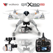 2016 Walkera QR X350 Pro 6CH Brushless UFO GPS FPV Drone with Ilook Camera DEVO F7 G-2D RC Helicopter FPV Quadcopter For SJCAM