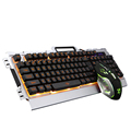 2017 K33 Wired LED Backlit illuminated Multimedia Ergonomic Usb Gaming Keyboard Gamer 3200DPI 6 Buttons Optical
