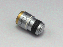 Envío gratis, de calidad superior 100x microscopio acromática lente del objetivo para el estudiante microscopios con 185 mm sistema óptico