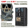 New WIFI SD Card 12mp 44pcs LED Infrared scouting camera Night Vision hunting camera traps wildlife