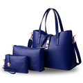 Designer All match Women Large Handbag Three Piece Suit Mother Child Bag Ladies Sweet Casual Shoulder