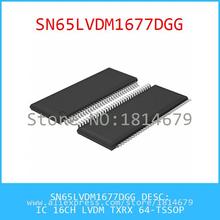 Integrated Circuit SN65LVDM1677DGG IC 16CH LVDM TXRX 64-TSSOP 1677 SN65LVDM1677 1pcs