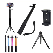 For Gopro Waterproof Selfie Monopod Extendable Handheld Monopod Selfie Stick Monopod for Iphone Samsung IOS Andorid Smartphone