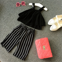 girls elegant clothes set evening party clothes for baby girl tops + long pants ary clothes for kids firls clothes set retail
