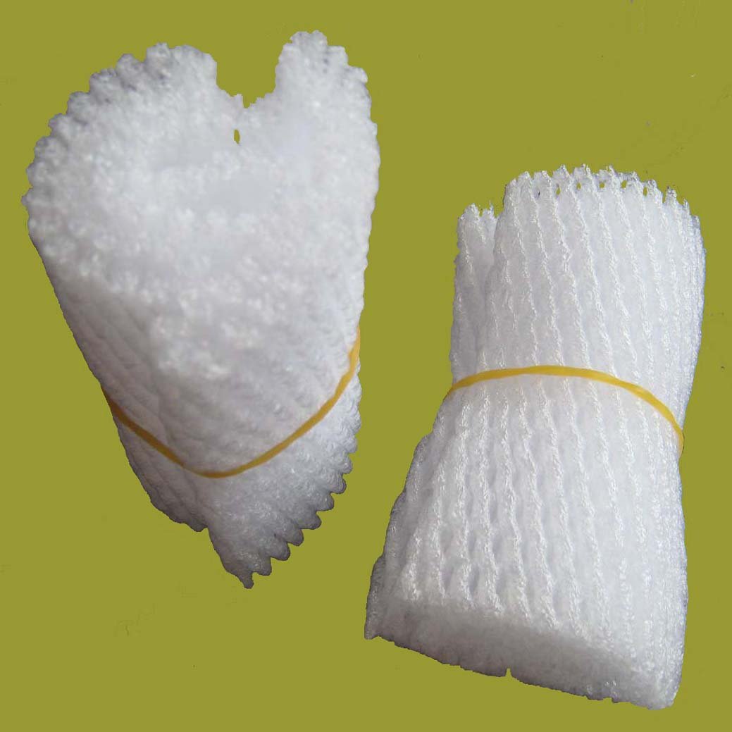 WHOLESALE 6000PC 11 W WHITE EPE FOAM NET Foam Mesh Apple PACKING
