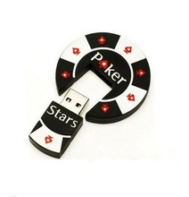 Black poker star USB flash drive 4GB 8GB 16GB 32GB 64GB USB Flash 2.0 Memory Drive Stick Pen/Thumb /Creative Pendrives S9
