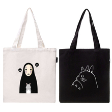 2016 FACELESS CARTOON MALE CHINCHILLA JAPAN AND SOUTH KOREA SHOULDER BAG CANVAS BAG MEN AND WOMEN HAND BAGS ENVIRONMENT