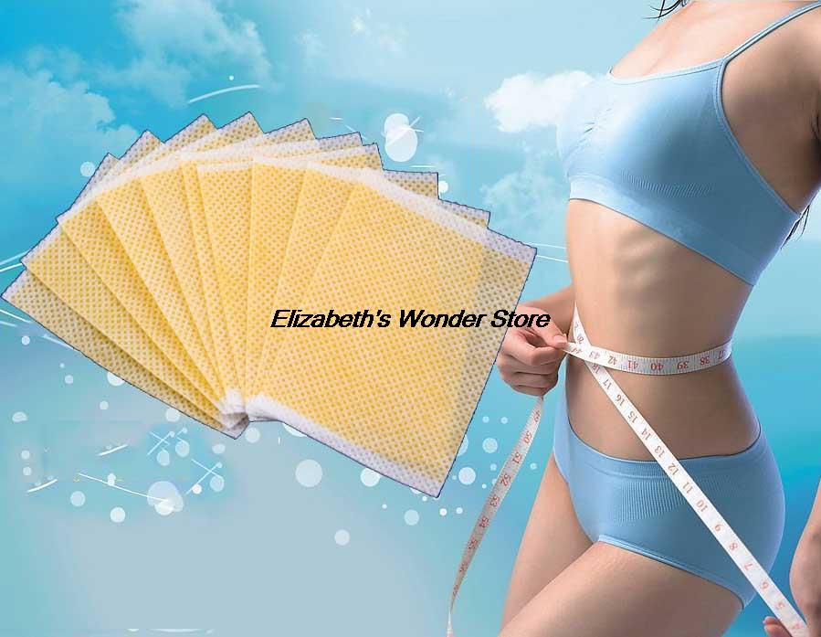 10pcs bag Hot sale 2015 Slimming Navel Stick Slim Patch Weight Loss Burning Fat Patch