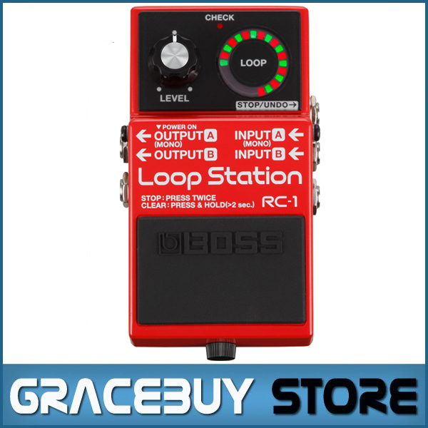 Boss RC 1 Loop Station Effect looping Pedal Guitar Looper Effects